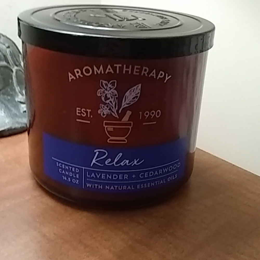 Bath and Body Works Lavender and Cedarwood Candle